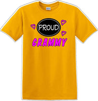 
              Proud Grammy heart shirt - Gram, Grammy, Grandma - Novelty T-shirt
            