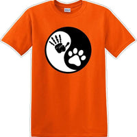 Yin Yang Work Dog - Dog- Novelty T-shirt
