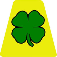 
              Green Shamrock HELMET TETS TETRAHEDRONS HELMET STICKER  EMT REFLECTIVE
            