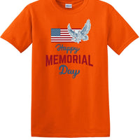 Memorial Day shirt Flag Eagle We Will Always Remember 13 color choices -mds2