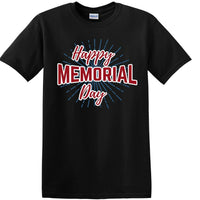 Memorial Day shirt burst We Will Always Remember 13 color choices -mds3