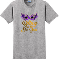 Bling in the New Year - New Years Shirt - 12 color choices