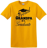 
              Graduation PROUD GRANDPA \ PARENT of a Graduate - shirt - short sleeved T-shirt
            