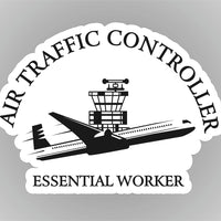 Air Traffic Controller Decal essential workers airport sticker