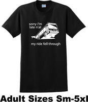 
              Pittsburgh Bus in Sinkhole, dahntahn n'at funny T-Shirt
            