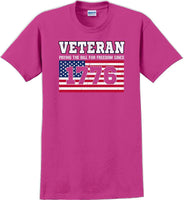 
              VETERAN PAYING THE BILL SINCE 1776 Veterans day Soldier USA Support T-Shirt
            