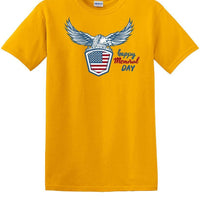 Memorial Day shirt eagle shield We Will Always Remember 13 color choices -mds7