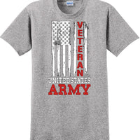 VETERAN OF THE UNITED STATES ARMY, Veterans day Soldier USA Support T-Shirt