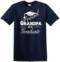 
              Graduation PROUD GRANDPA \ PARENT of a Graduate - shirt - short sleeved T-shirt
            