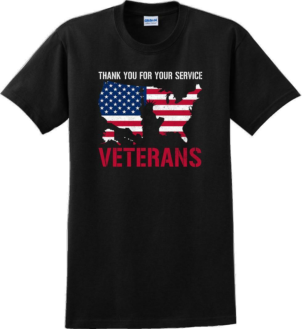 THANK YOU FOR YOUR SERVICE, Veterans day Soldier USA Support T-Shirt