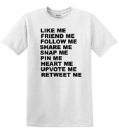 
              Social Media - So Many Ways to Share! - Fun shirt - T-shirt TSM04
            