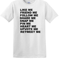 Social Media - So Many Ways to Share! - Fun shirt - T-shirt TSM04