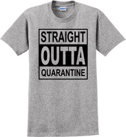 
              Straight Outta Quarantine 2020  funny T-Shirt sm-5xl
            