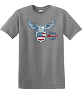 
              Memorial Day shirt eagle shield We Will Always Remember 13 color choices -mds7
            