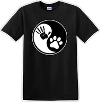 
              Yin Yang Work Dog - Dog- Novelty T-shirt
            
