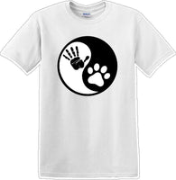 
              Yin Yang Work Dog - Dog- Novelty T-shirt
            