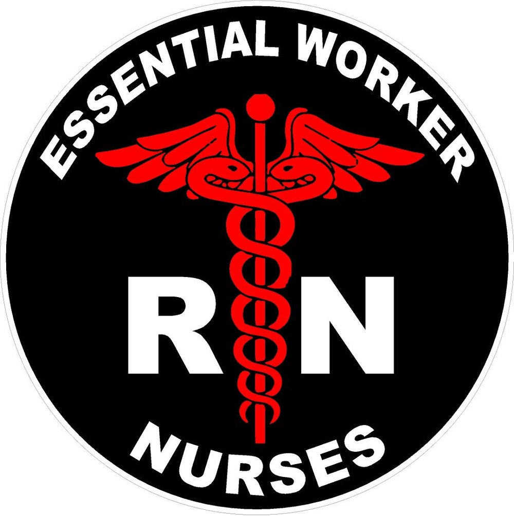 Essential Worker RN-Nurses Decal