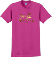 
              Happy New Year  T-Shirt - New Years Shirt - 12 color choices
            