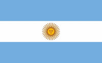 
              Argentina COUNTRY FLAG, STICKER, DECAL, 5YR VINYL Flag of Argentina COUNTRY FLAG
            