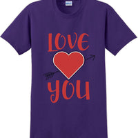 Love you  - Valentine's Day Shirts - V-Day shirts