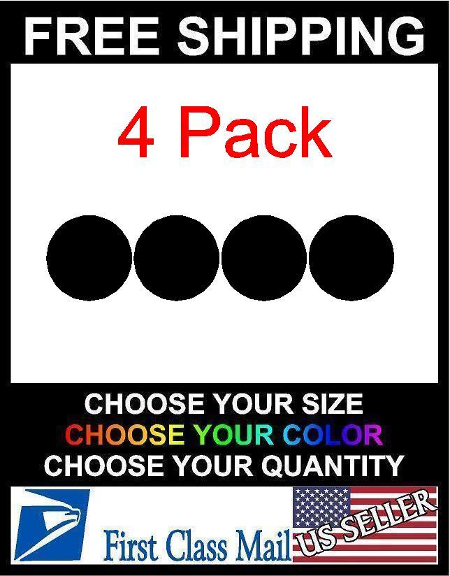 Spoiler Hole Covers Waterproof / Delete Plugs / Wing / Color Match decal sticker