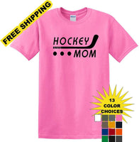 
              Hockey mom - Shirt - Novelty T-shirt
            