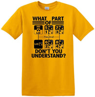 
              Gear Shift Language - Funny shirt - short sleeved T-shirt
            