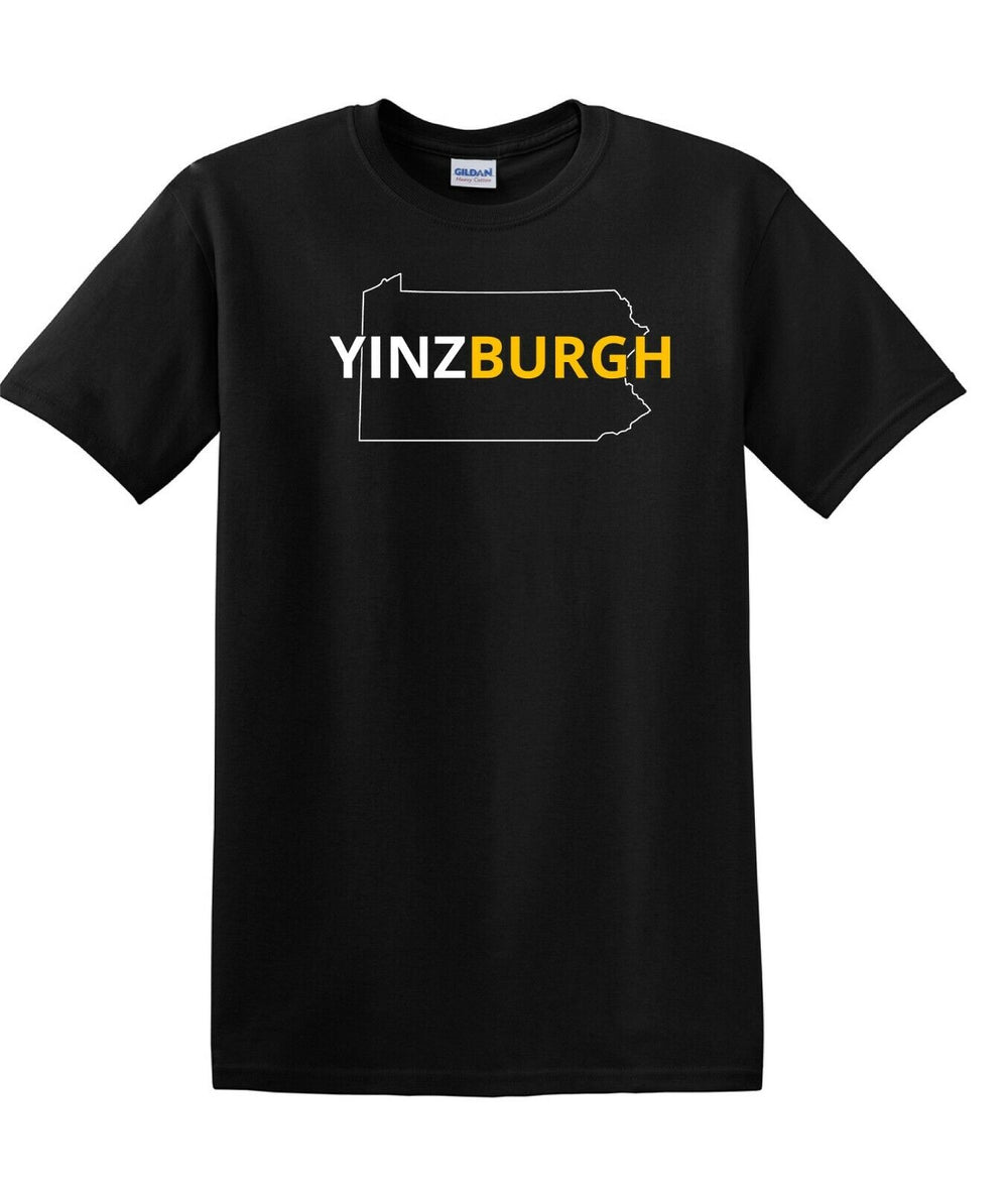 YINZBURGH Pittsburgh, PENNSYLVANIA short sleeved shirt  YBS1