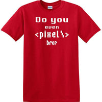 Pixel Coding - Social Media - Funny shirt - short sleeved T-shirt TSM12