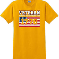 VETERAN PAYING THE BILL SINCE 1776 Veterans day Soldier USA Support T-Shirt