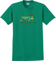 
              Happy New Year  T-Shirt - New Years Shirt - 12 color choices
            