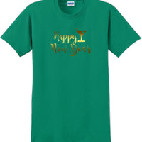Happy New Year  T-Shirt - New Years Shirt - 12 color choices