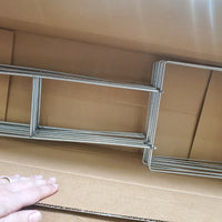 (25 Pack) Yard Sign H-Stakes 10" x 30" for Lawn Signs Heavy duty