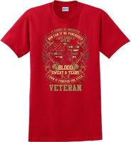 
              I OWN THE TITLE VETERAN FOREVER OD, Veterans day Soldier USA Support T-Shirt
            
