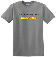 
              Social Media Rockstar - Funny shirt - short sleeved T-shirt TSM11
            