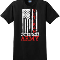 VETERAN OF THE UNITED STATES ARMY, Veterans day Soldier USA Support T-Shirt