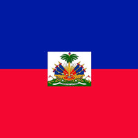 HAITIAN COUNTRY FLAG, STICKER, DECAL, 5YR VINYL, STATE FLAG