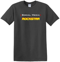 
              Social Media Rockstar - Funny shirt - short sleeved T-shirt TSM11
            