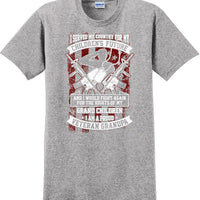 I Served My Country Veteran Grandpa, Veterans day Soldier USA Support T-Shirt