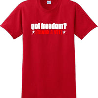 GOT FREEDOM? THANK A VET, Veterans day Soldier USA Support T-Shirt