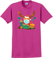 
              Christmas 2020 Quarantine Funny Cute Rudolph Reindeer Mask Premium 8 x-mas shirt
            