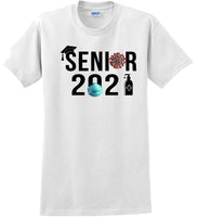 
              2021 Senior 2021 Graduate - T-Shirt Sizes Sm-5xl
            