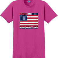 RESPECT AND HONOR MEMORIAL DAY, Veterans day Soldier USA Support T-Shirt