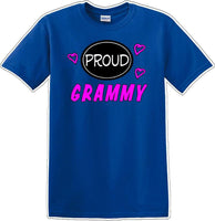 
              Proud Grammy heart shirt - Gram, Grammy, Grandma - Novelty T-shirt
            
