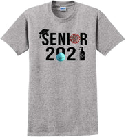 
              2021 Senior 2021 Graduate - T-Shirt Sizes Sm-5xl
            