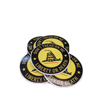 Don't Tread On Me Decal Sticker Laptop Car Window Stickers Gadsden Flag 2nd Guns
