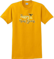 
              Happy New Year  T-Shirt - New Years Shirt - 12 color choices
            
