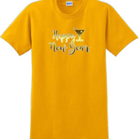 Happy New Year  T-Shirt - New Years Shirt - 12 color choices
