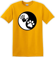 
              Yin Yang Work Dog - Dog- Novelty T-shirt
            