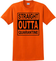 
              Straight Outta Quarantine 2020  funny T-Shirt sm-5xl
            